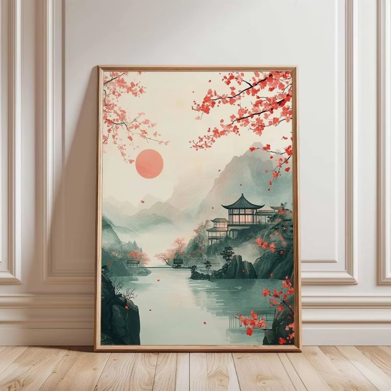 Ретро-постер на холсте с японс – обзор и цена Home Decor Aesthetic Pinterest
