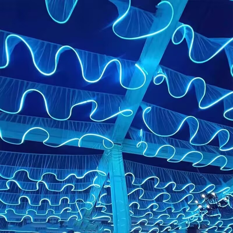 Светодиодная светящаяся волноо – обзор и цена String Curtain Light