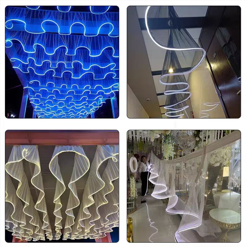 Светодиодная светящаяся волноо – обзор и цена String Curtain Light