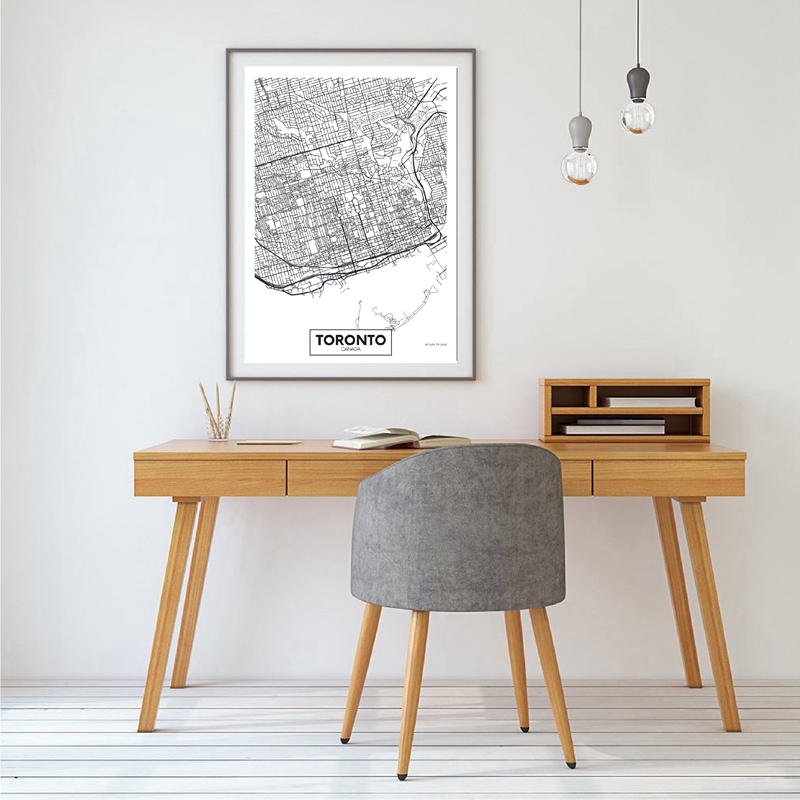 Канадский Торонто-город плакат – обзор и цена Home Decor Vancouver