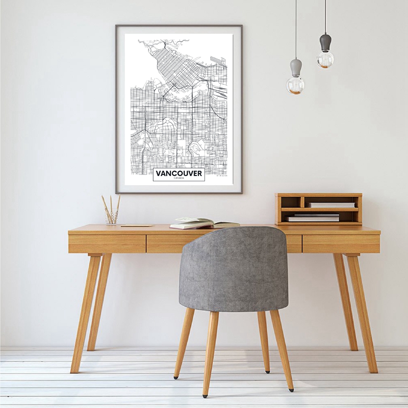 Канадский Торонто-город плакат – обзор и цена Home Decor Vancouver