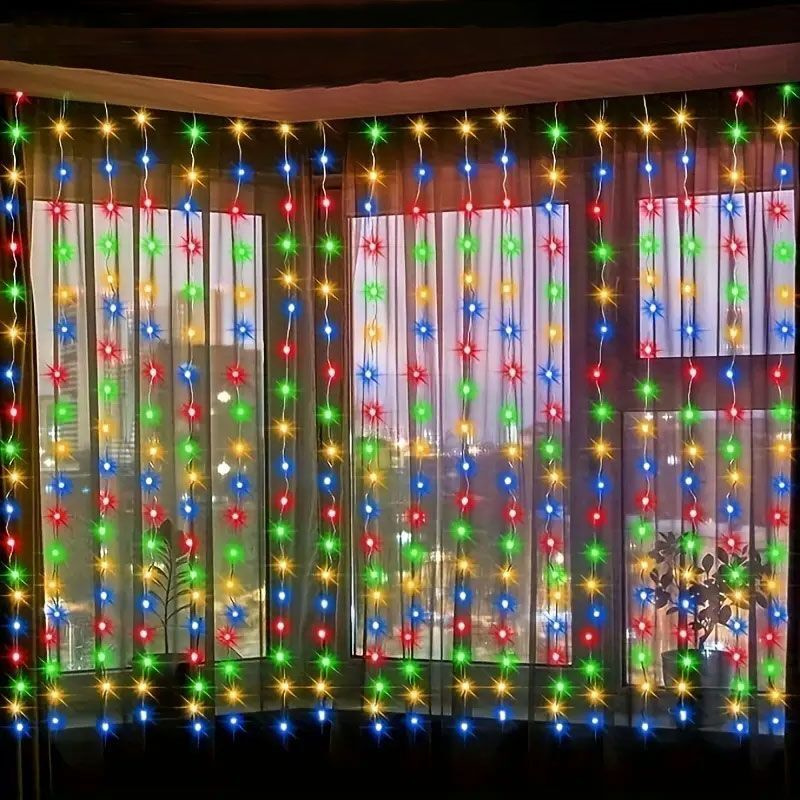 3/4/6 м занавеска светодиодные – обзор и цена String Curtain Light