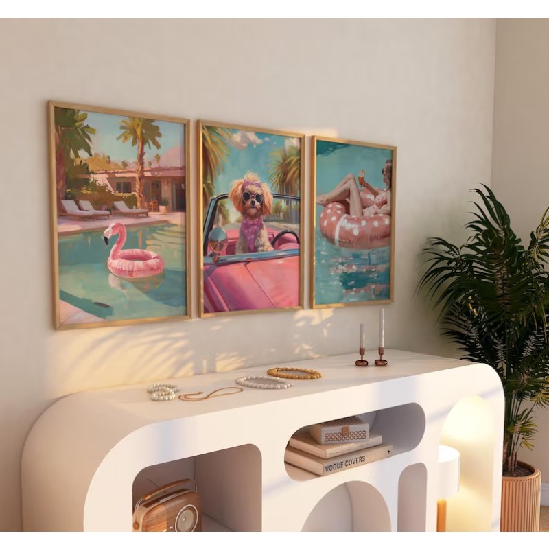 Винтажный постер для летней ве – обзор и цена Home Decor Nepal