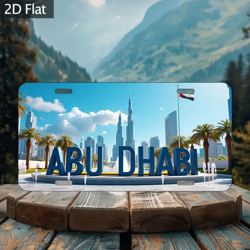 Алюминиевая винтажная табличка – обзор и цена Home Decor Uae