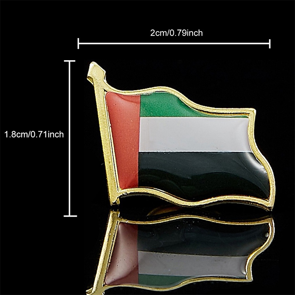 Брошь в виде флага ОАЭ металли – обзор и цена Home Decor Uae