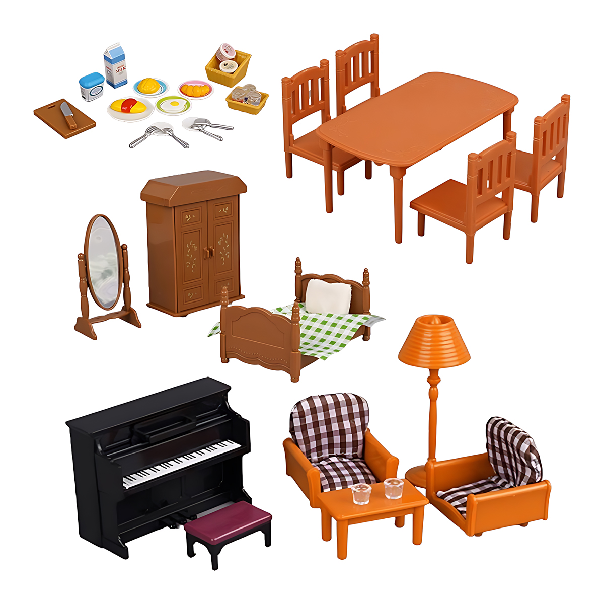 Миниатюрная мебель 1:12 для ку – обзор и цена Home Decor Kolkata