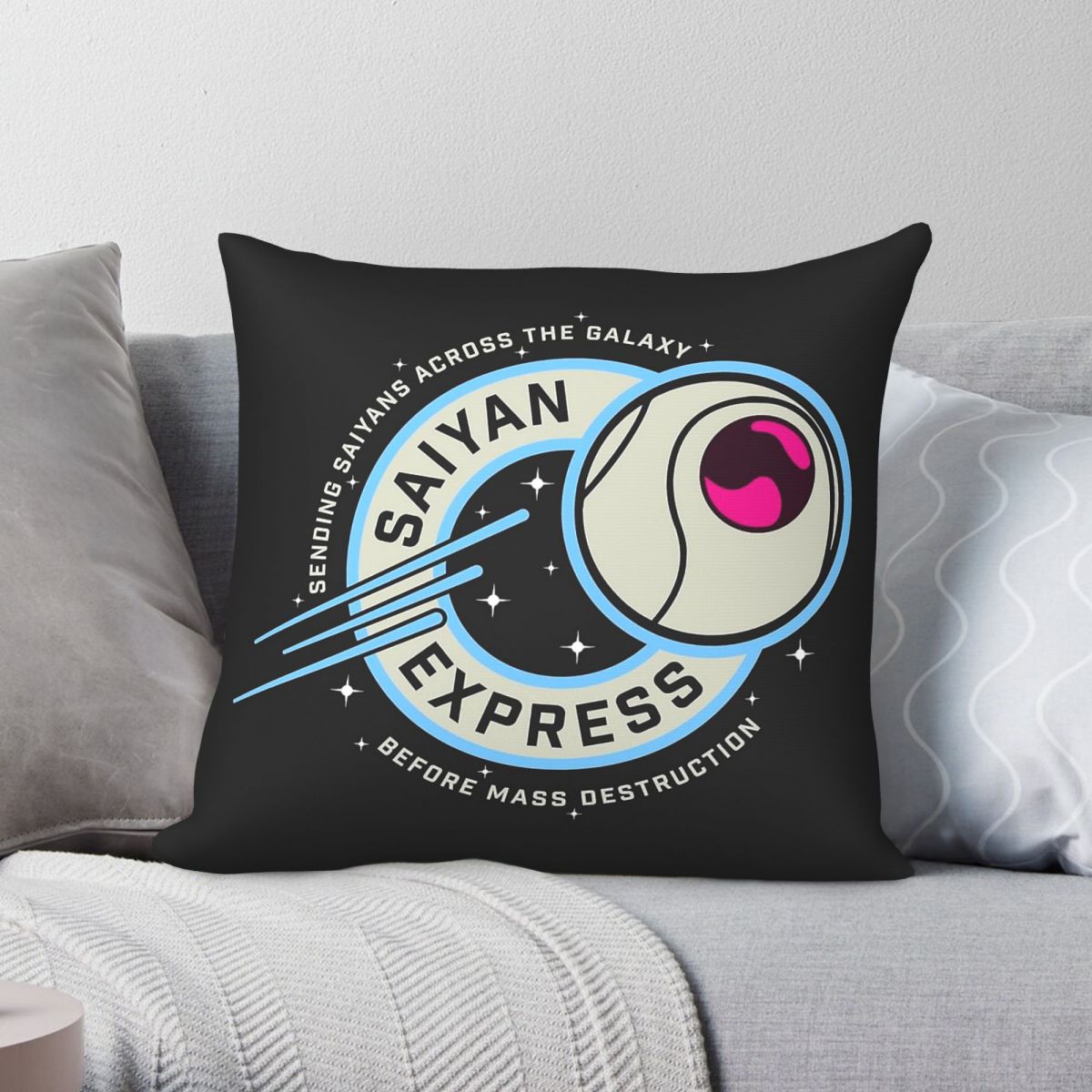 Наволочка Saiyan Express Badge – обзор и цена Home Decor Express