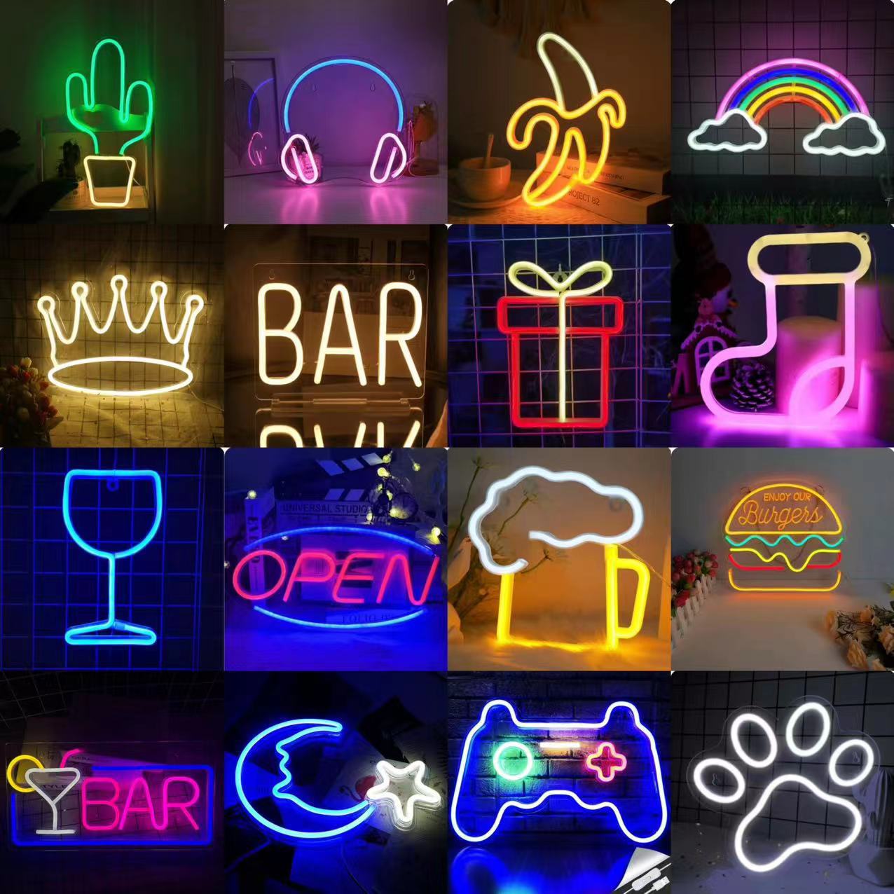 Неоновая вывеска на заказ со с – обзор и цена Neon Sign Led Custom